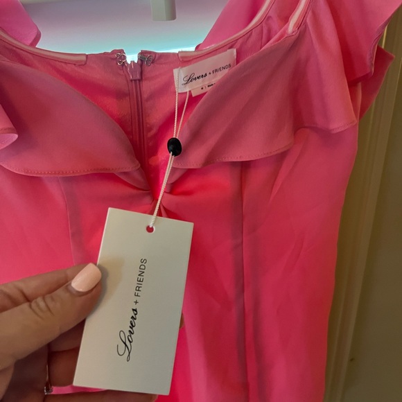 Lovers and Friends Bubble Gum Pink Dress Size M - Picture 9 of 10